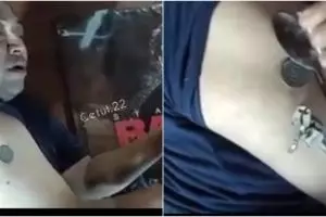 Viral video pria tempel besi di lengan, faktanya bikin geregetan