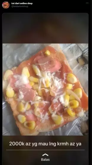 Status WA pedagang bikin geregetan © Twitter