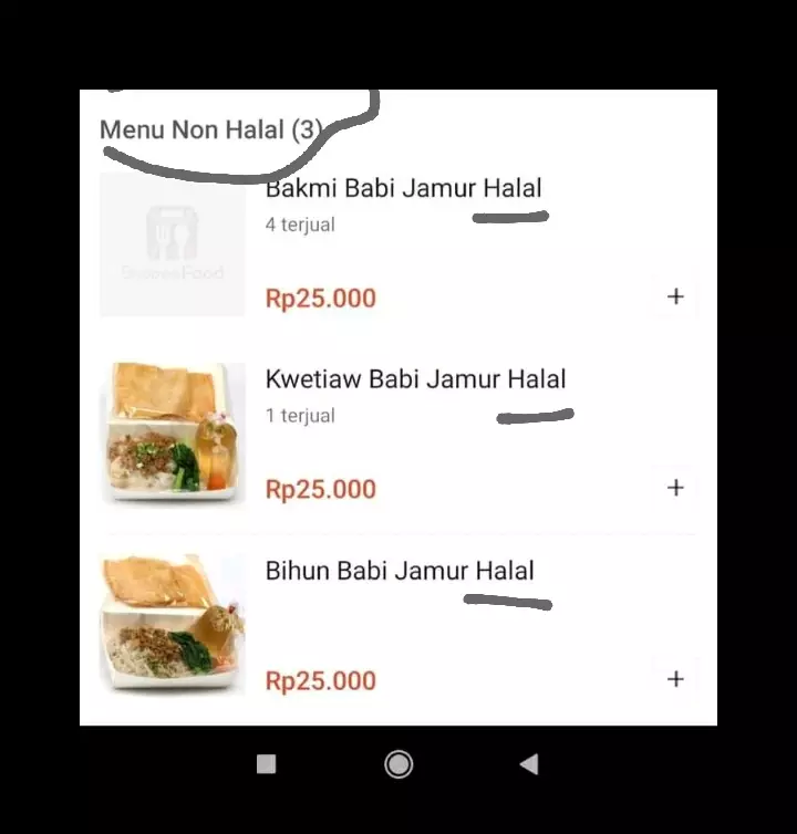 Status WA pedagang bikin geregetan © Twitter