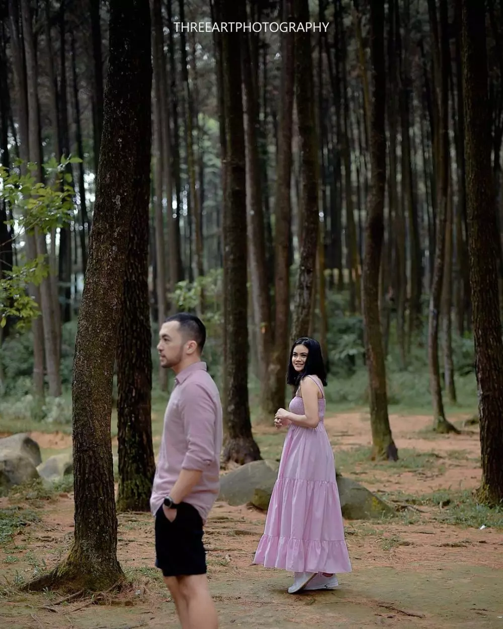 prewedding indah indriana © Instagram