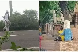 10 Potret kocak orang di pinggir jalan, lucunya bikin mikir keras