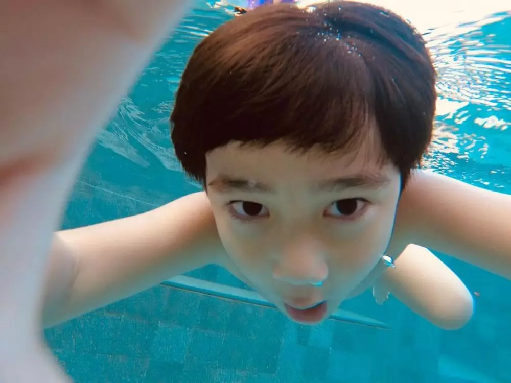 Rafathar foto sambil menyelam © 2021 brilio.net