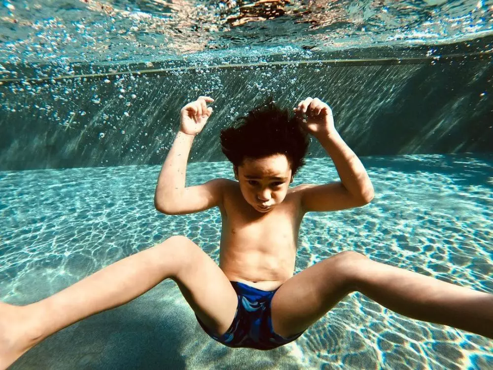 Rafathar foto sambil menyelam © 2021 brilio.net