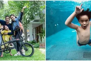 10 Gaya Rafathar berfoto sambil menyelam, operasikan kamera sendiri