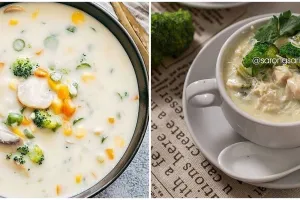 10 Resep cream soup, lembut, gurih, sehat dan mudah dibuat