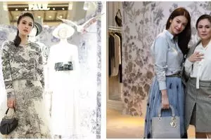 Beda gaya 10 seleb saat hadiri acara Dior, Nagita berkelas
