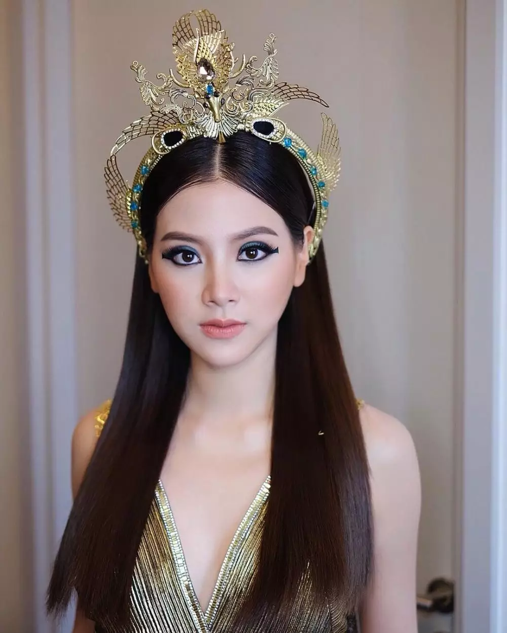 Potret Nam bermakeup tebal © 2021 brilio.net