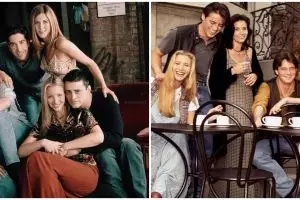 Potret masa kecil 6 pemain sitkom Amerika 'Friends', curi perhatian