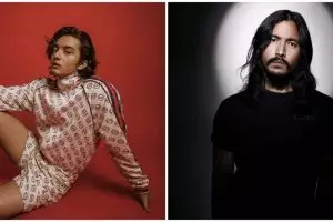 Gaya 8 seleb berambut gondrong saat pemotretan, kece maksimal