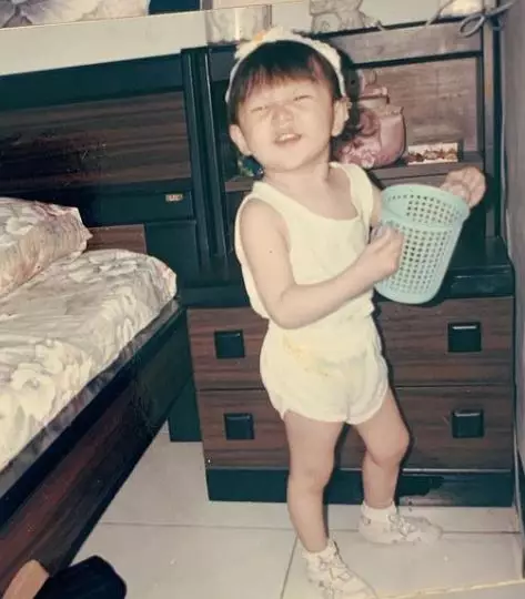 masa kecil Larissa Chou © Instagram masa kecil Larissa Chou © Instagram