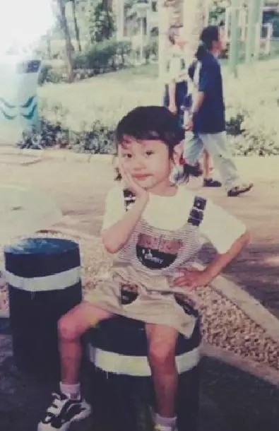 masa kecil Larissa Chou © Instagram masa kecil Larissa Chou © Instagram