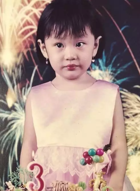 masa kecil Larissa Chou © Instagram masa kecil Larissa Chou © Instagram