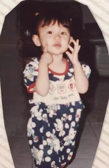 masa kecil Larissa Chou © Instagram masa kecil Larissa Chou © Instagram