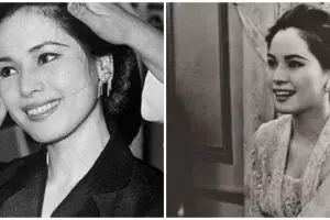 11 Gaya busana Ratna Sari Dewi istri Soekarno saat muda