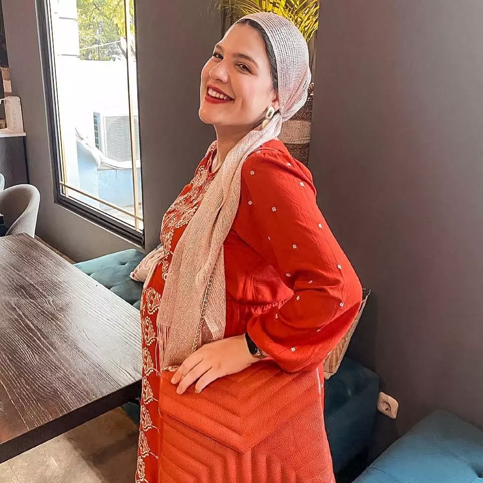 Gaya outfit Brina Shabyna saat hamil © 2021 berbagai sumber Gaya outfit Brina Shabyna saat hamil © 2021 berbagai sumber