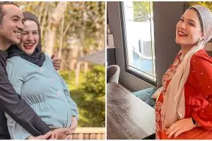 10 Gaya outfit Brina Shabyna saat hamil, tetap stylish dan kekinian