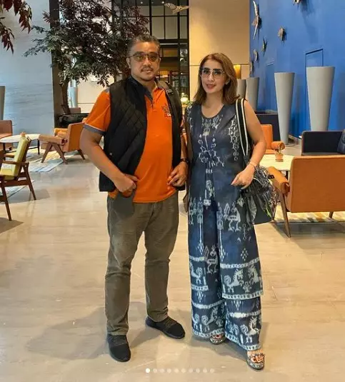 potret mesra Dede Yusuf dan istri © Instagram/@sendyyusuf