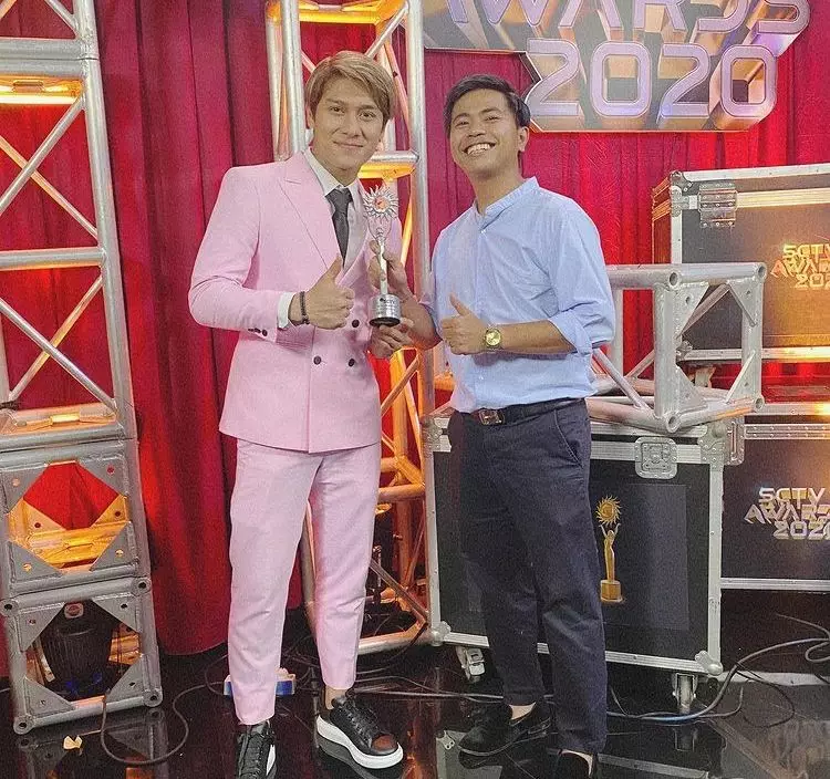 Potret kebersamaan Rizky Billar dan manajernya Instagram/@@derysyaputraraeger 