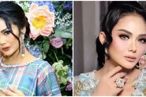 6 Gaya pemotretan Krisdayanti bermakeup tebal, bak artis Bollywood