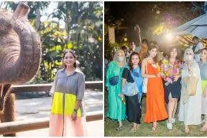 10 Momen Nagita Slavina ngidam ketemu gajah sampai sewa kebun binatang