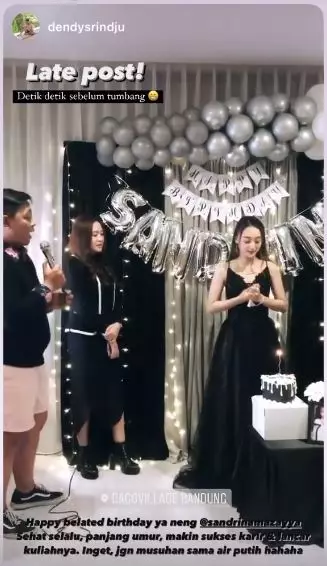 ulang tahun Sandrina IMB © Instagram