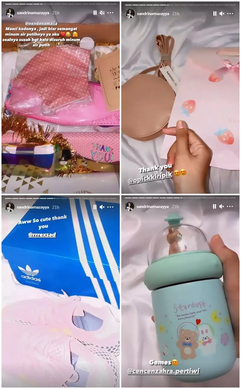 ulang tahun Sandrina IMB © Instagram