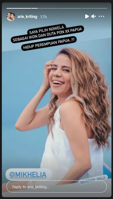 Tanggapan Arie Kriting terhadap Nagita Slavina Instagram