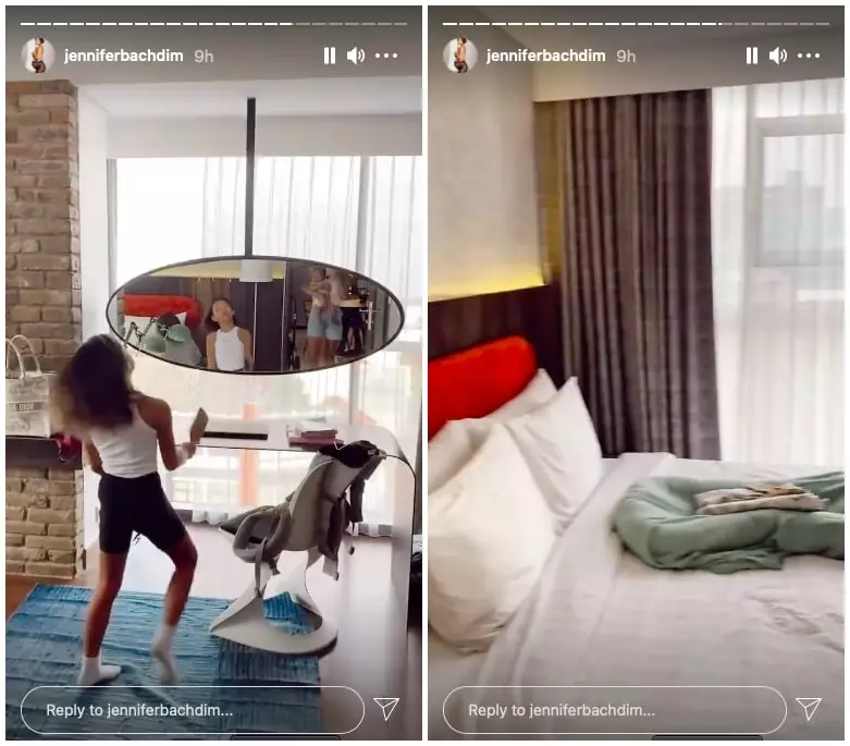 apartemen Jennifer Bachdim © Instagram