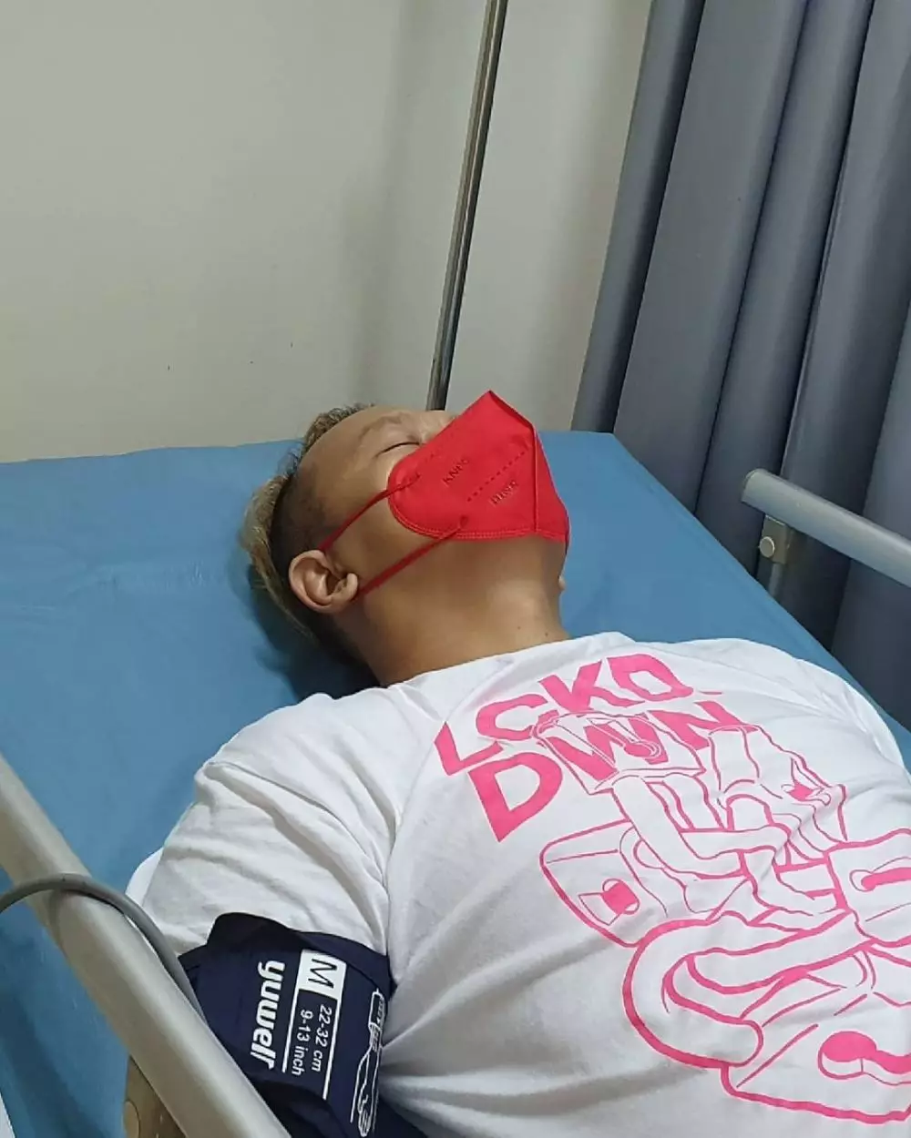 potret kondisi Sandy Pas Band alami pendarahan Instagram