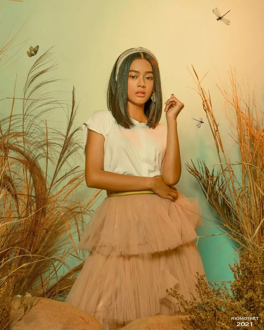 pemotretan Aqeela Calista dan Rassya Hidayah © 2021 brilio.net