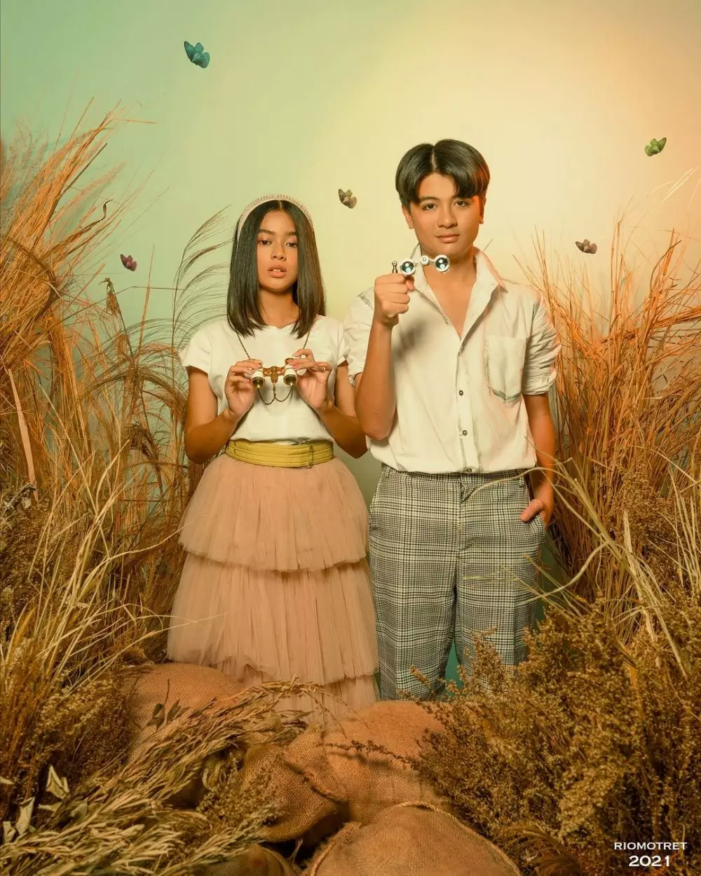 pemotretan Aqeela Calista dan Rassya Hidayah © 2021 brilio.net