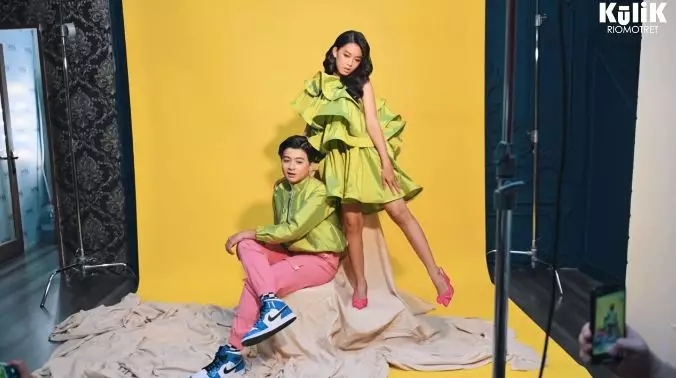 pemotretan Aqeela Calista dan Rassya Hidayah © 2021 brilio.net