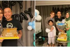 10 Momen kejutan ulang tahun Ayah Rozak ke-59, kuenya bertabur uang