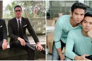 Gaya kompak 9 pasang seleb kembar pakai baju couple, sibling goals