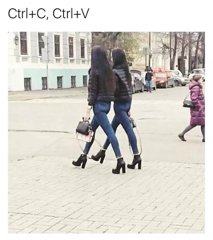 potret lucu tak sengaja kembaran © 2021 berbagai sumber