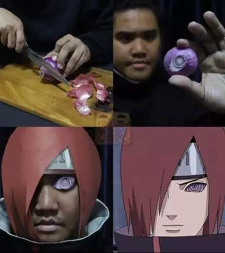 costplay akatsuki di anime naruto kocak Berbagai sumber