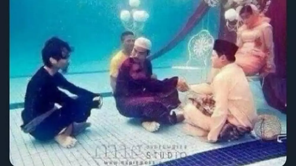 momen aksi mempelai atraksi Berbagai sumber