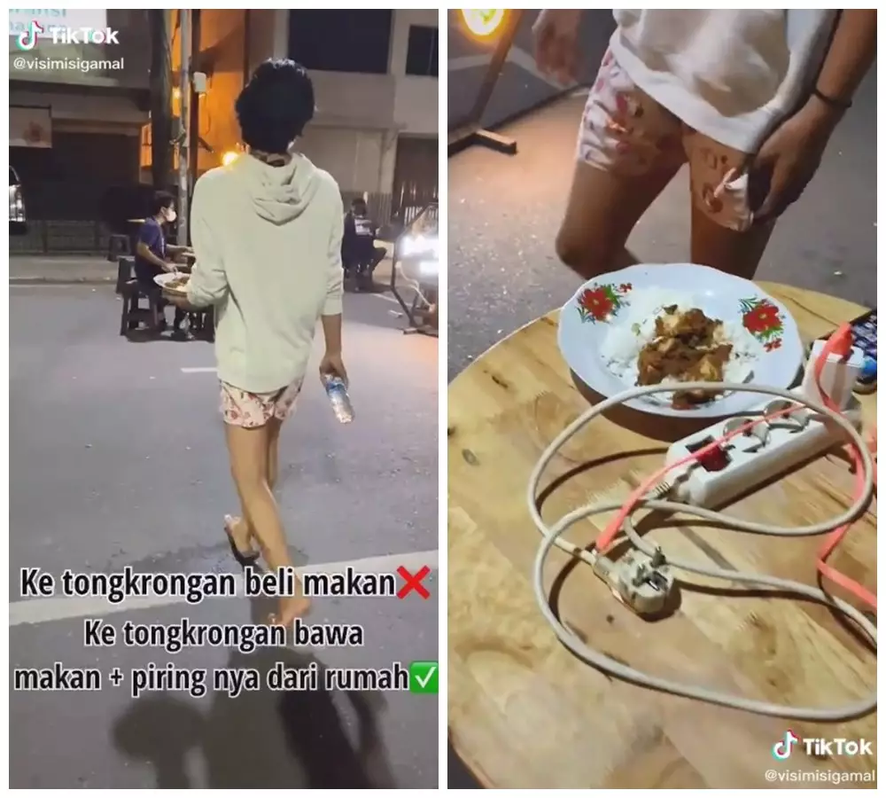 bawa masakan ibu ke tongkrongan © 2021 TikTok