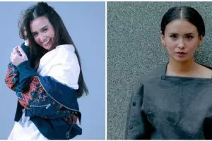 Kerap tampil tomboi, ini 10 potret anggun Ayushita kenakan dress