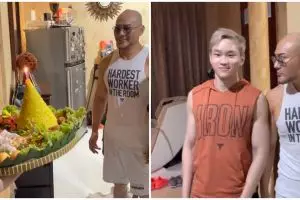 8 Momen ulang tahun Azka Corbuzier, kehadiran Kalina jadi sorotan