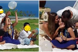 10 Momen pemotretan ulang tahun Mikhayla putri Nia Ramadhani di Bali