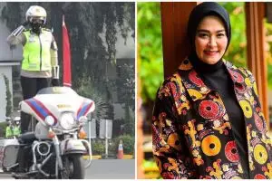 Ingat polwan viral freestyle di atas moge? Ini 10 potret terbarunya