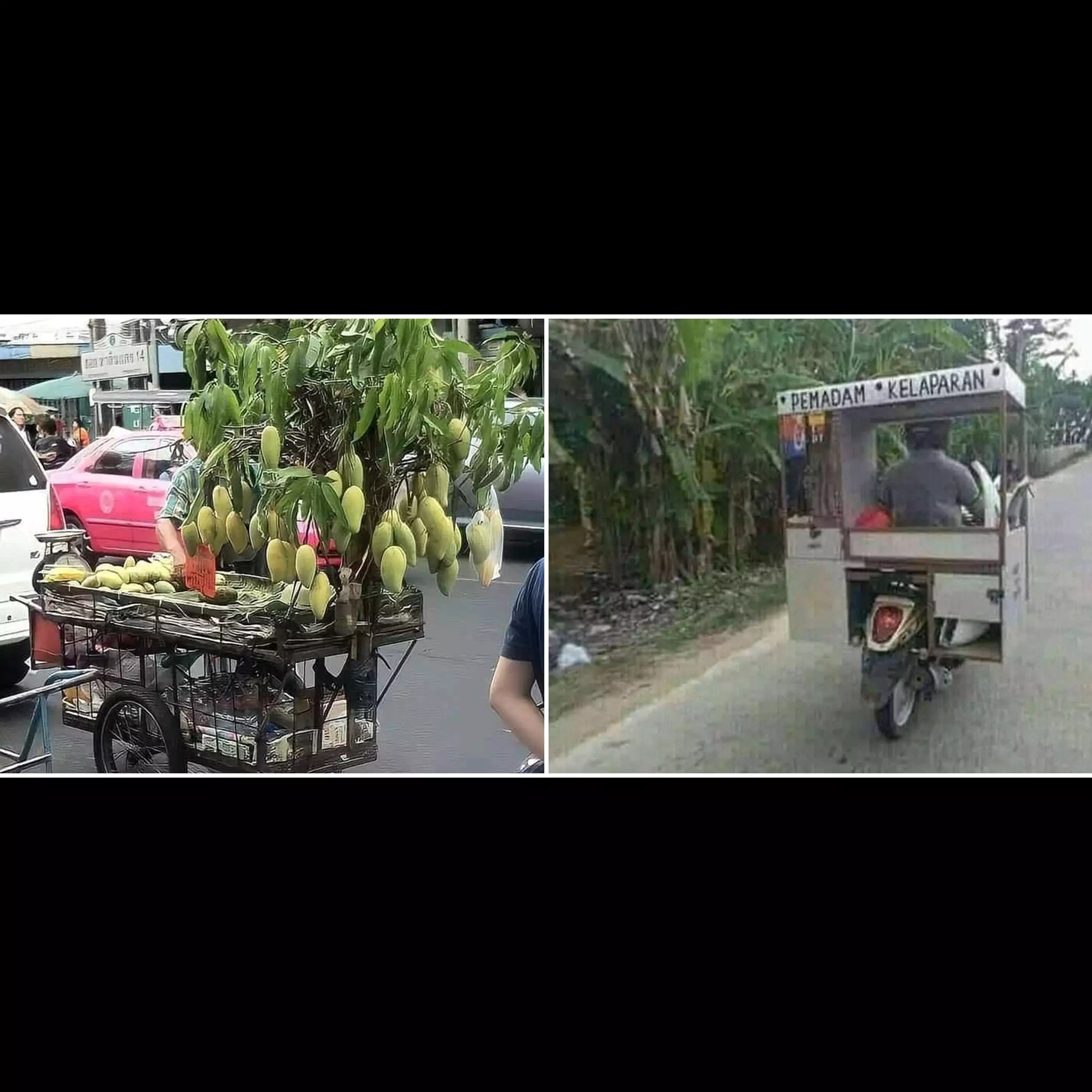 10 Ide kreatif pedagang keliling ini bikin geleng kepala