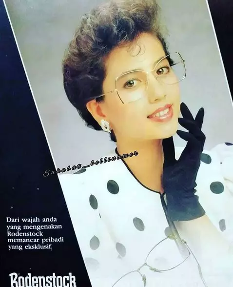 Gaya busana Meriam Bellina saat muda © 2021 brilio.net