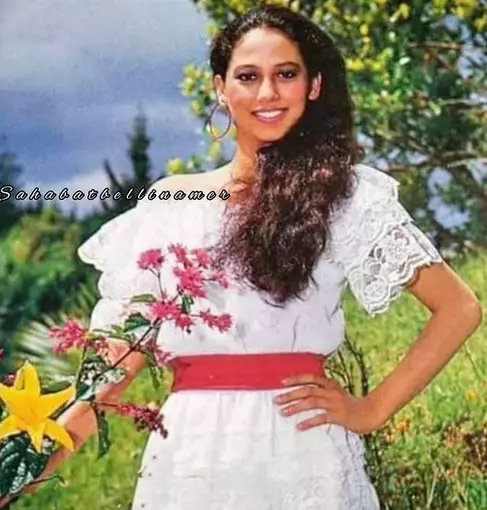 Gaya busana Meriam Bellina saat muda © 2021 brilio.net