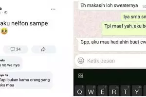 10 Momen lucu ngasih kode ke gebetan via chat, endingnya malah nyesek
