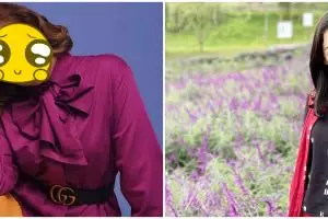 Biasa natural, 10 potret Mona Ratuliu bermakeup tebal ini memesona