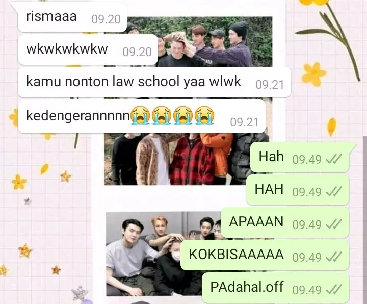 Momen lucu saat kelas online © berbagai sumber