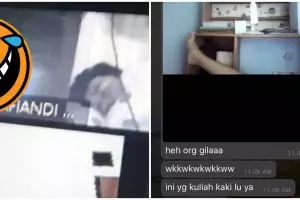10 Momen lucu saat kelas online ini bikin malu sampai ubun-ubun