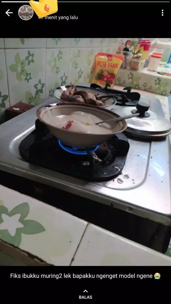 status pamer kreasi makanan © 2021 berbagai sumber